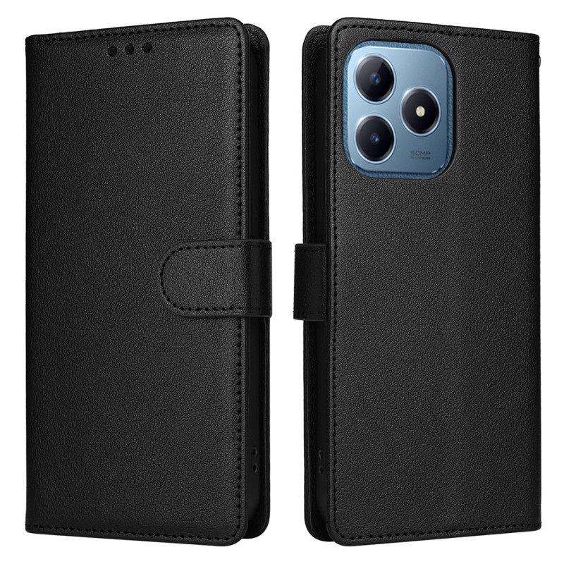 Θηκη Κινητου Realme Note 60 Θήκες Κινητών Απλό Δερμάτινο Εφέ