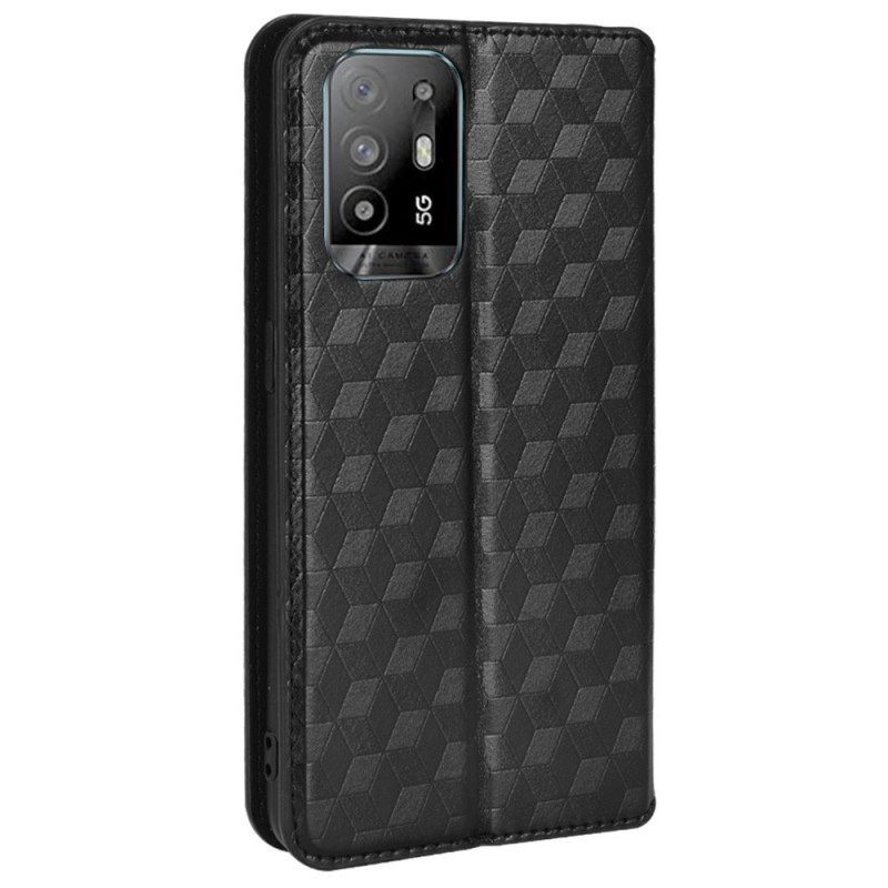 θηκη κινητου Oppo A94 5G Θήκη Flip Σε Faux Leather