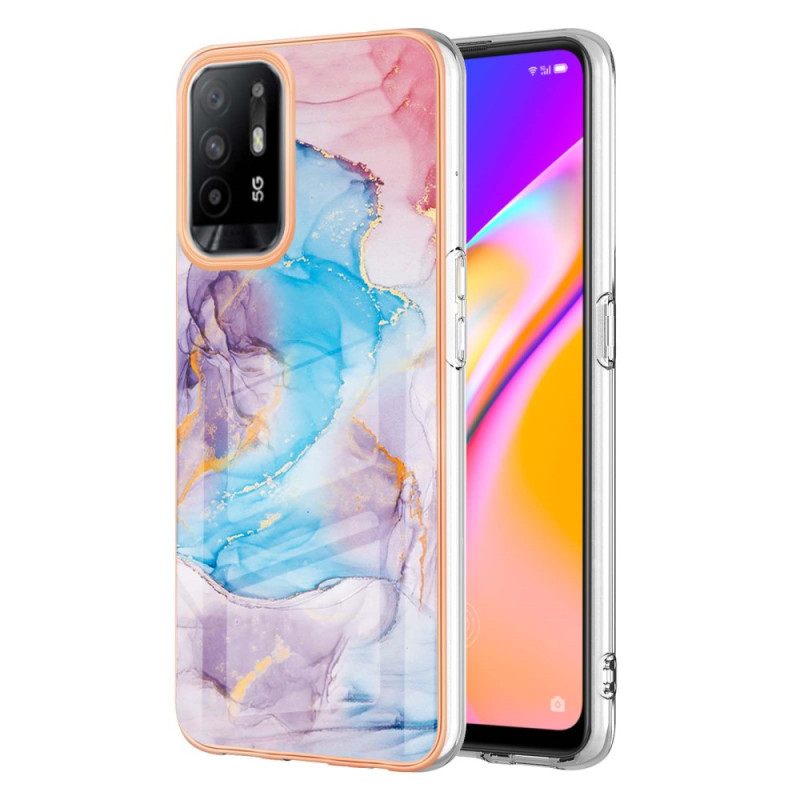 Θήκη Oppo A94 5G Παστέλ Μάρμαρο