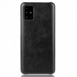 θηκη κινητου Samsung Galaxy A71 5G Litchi Leather Effect