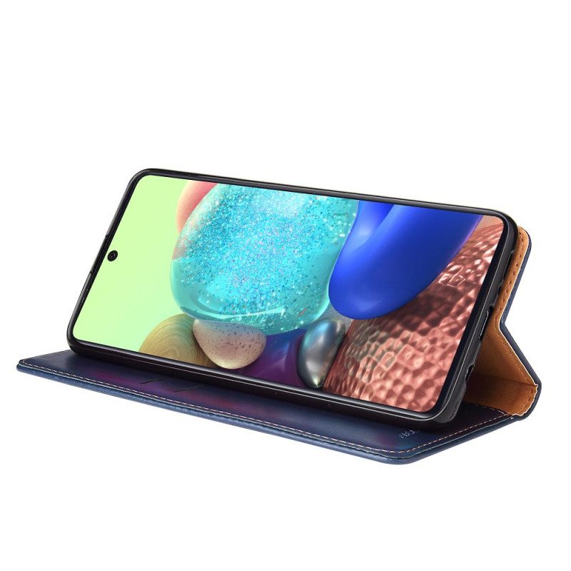 θηκη κινητου Samsung Galaxy A71 5G Θήκη Flip Γνήσιο Δέρμα