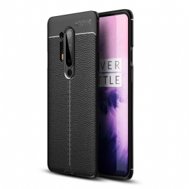 θηκη κινητου OnePlus 8 Pro Δερμάτινο Εφέ Litchi Διπλής Γραμμής