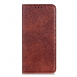 θηκη κινητου Samsung Galaxy S23 Plus 5G Θήκη Flip Litchi Split Leather