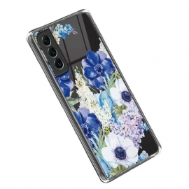 Θήκη Samsung Galaxy S23 Plus 5G Άνευ Ραφής Λουλούδια
