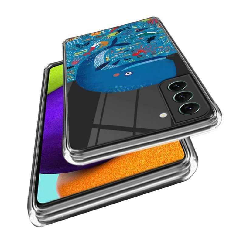 Θήκη Samsung Galaxy S23 Plus 5G Διάφανη Φάλαινα