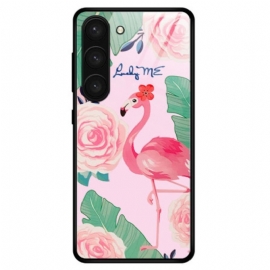 Θήκη Samsung Galaxy S23 Plus 5G Flamingo Tempered Glass