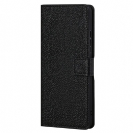 δερματινη θηκη Moto G71 5G Litchi Grain Leather Effect