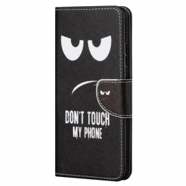Κάλυμμα Moto G71 5G Μην Αγγίζετε Το Τηλέφωνό Μου