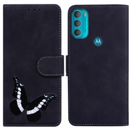 Κάλυμμα Moto G71 5G Πεταλούδα Skin-touch