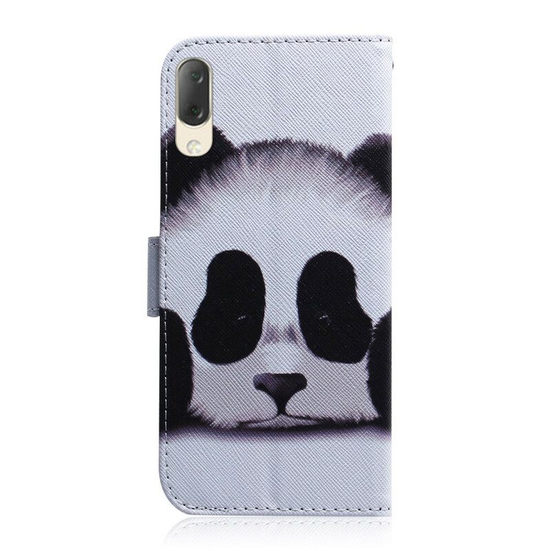 δερματινη θηκη Sony Xperia L3 Πρόσωπο Panda