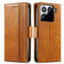 Δερματινη Θηκη Xiaomi 15 Caseneo Rfid Blocking