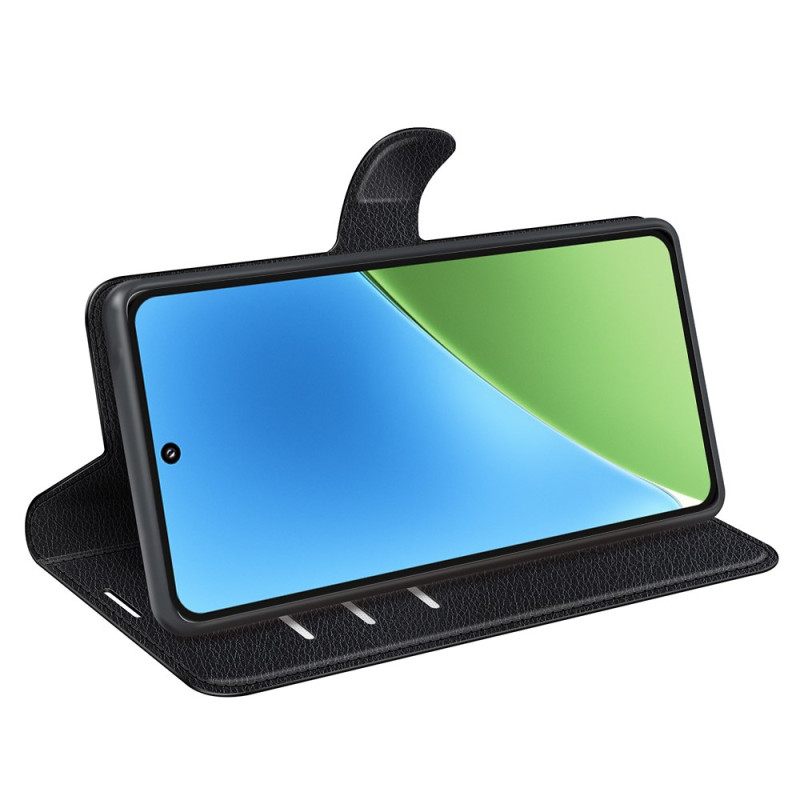 Δερματινη Θηκη Xiaomi 15 Δέρμα Lychee Faux Classic