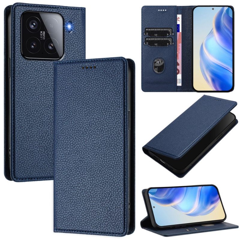 Δερματινη Θηκη Xiaomi 15 Εφέ Δερμάτινου Με Αποκλεισμό Rfid