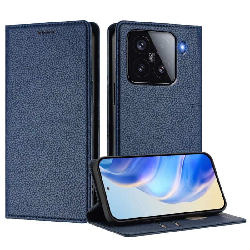 Δερματινη Θηκη Xiaomi 15 Εφέ Δερμάτινου Με Αποκλεισμό Rfid