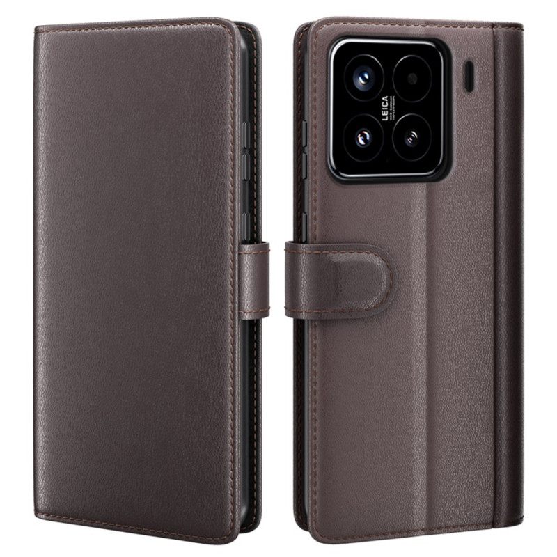 Δερματινη Θηκη Xiaomi 15 Γνήσιο Δέρμα