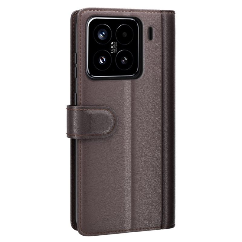 Δερματινη Θηκη Xiaomi 15 Γνήσιο Δέρμα