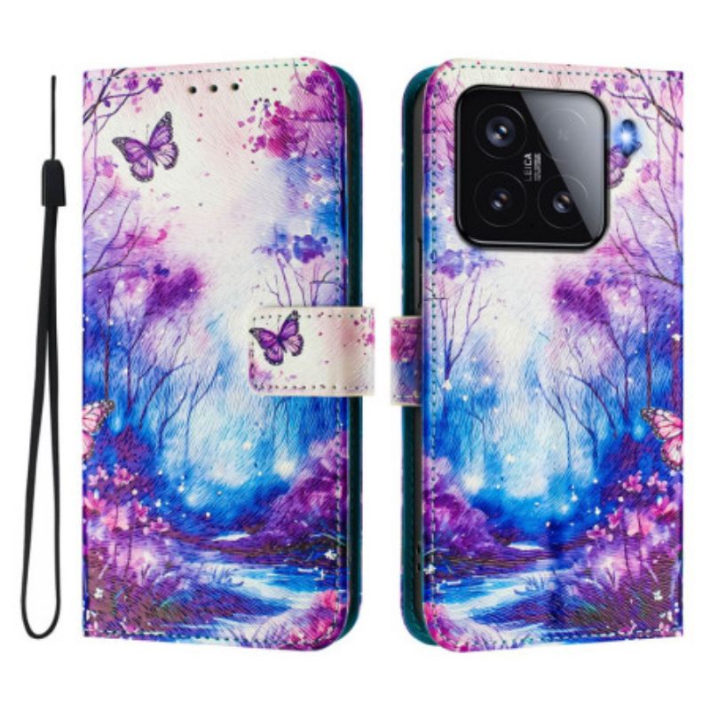 Δερματινη Θηκη Xiaomi 15 Κοιλάδα Των Ονείρων