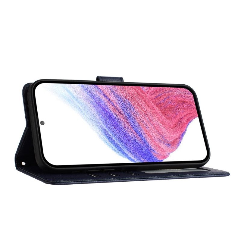 Δερματινη Θηκη Xiaomi 15 Λουράκι Και Προστασία Rfid