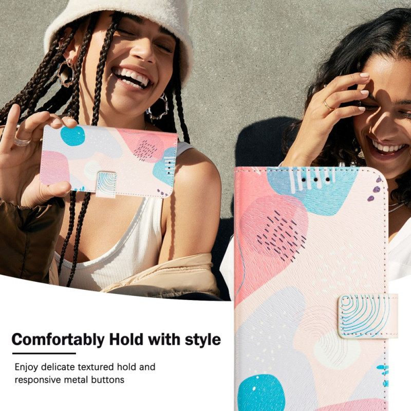 Δερματινη Θηκη Xiaomi 15 Μοτίβο Γκράφιτι