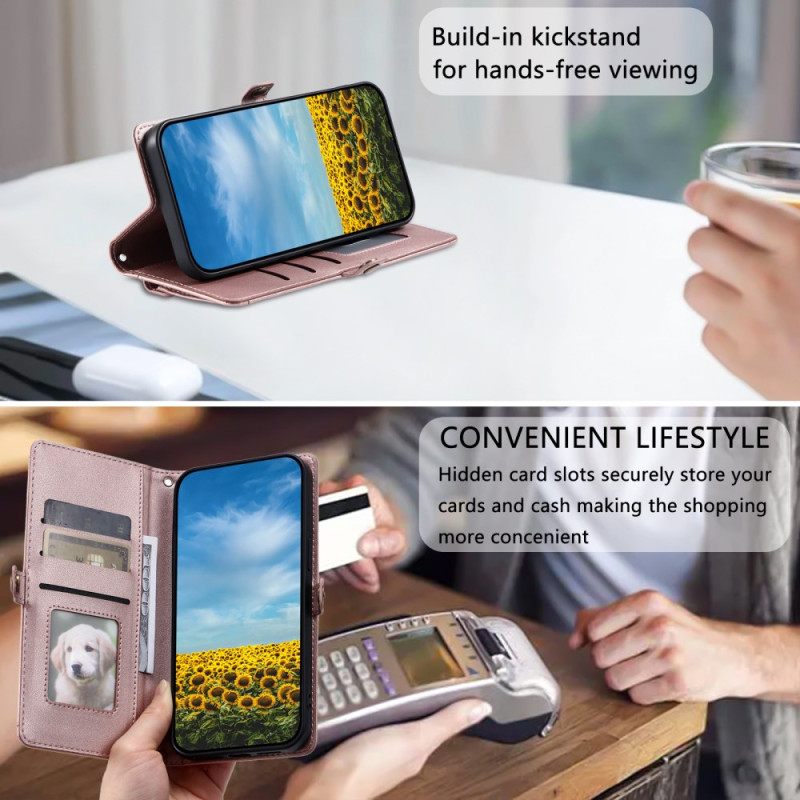 Δερματινη Θηκη Xiaomi 15 Θήκη Τύπου Τσαντάκι Σιλικόνης