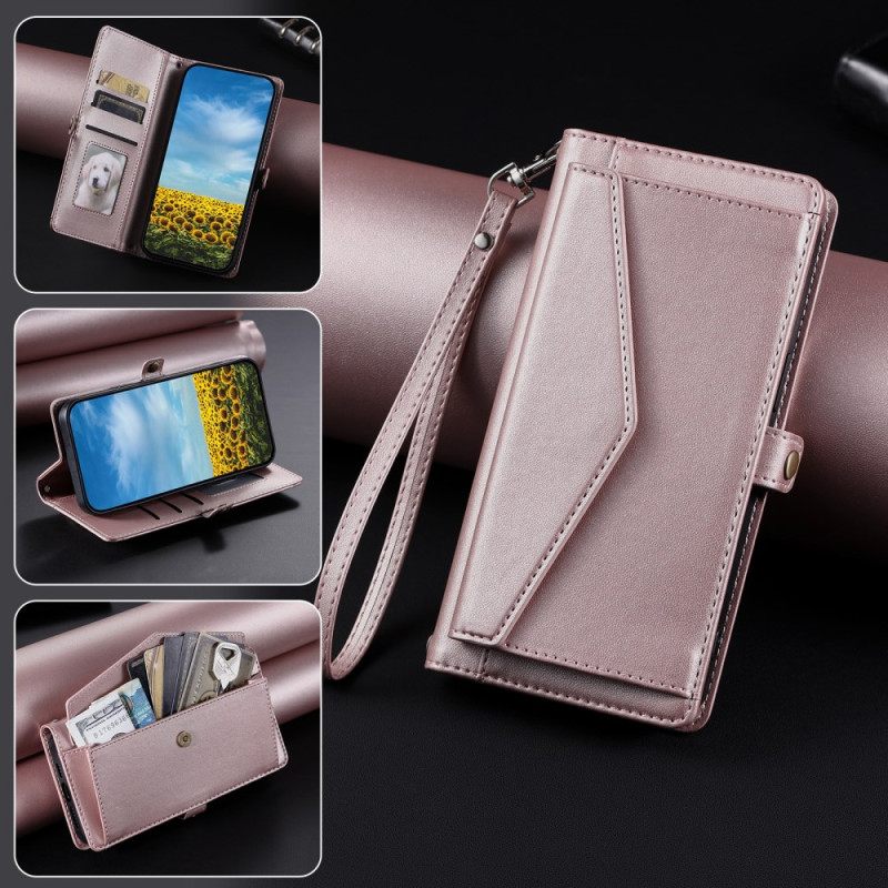 Δερματινη Θηκη Xiaomi 15 Θήκη Τύπου Τσαντάκι Σιλικόνης