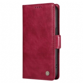 Δερματινη Θηκη Xiaomi 15 Yikatu Retro Effect Σιλικόνης