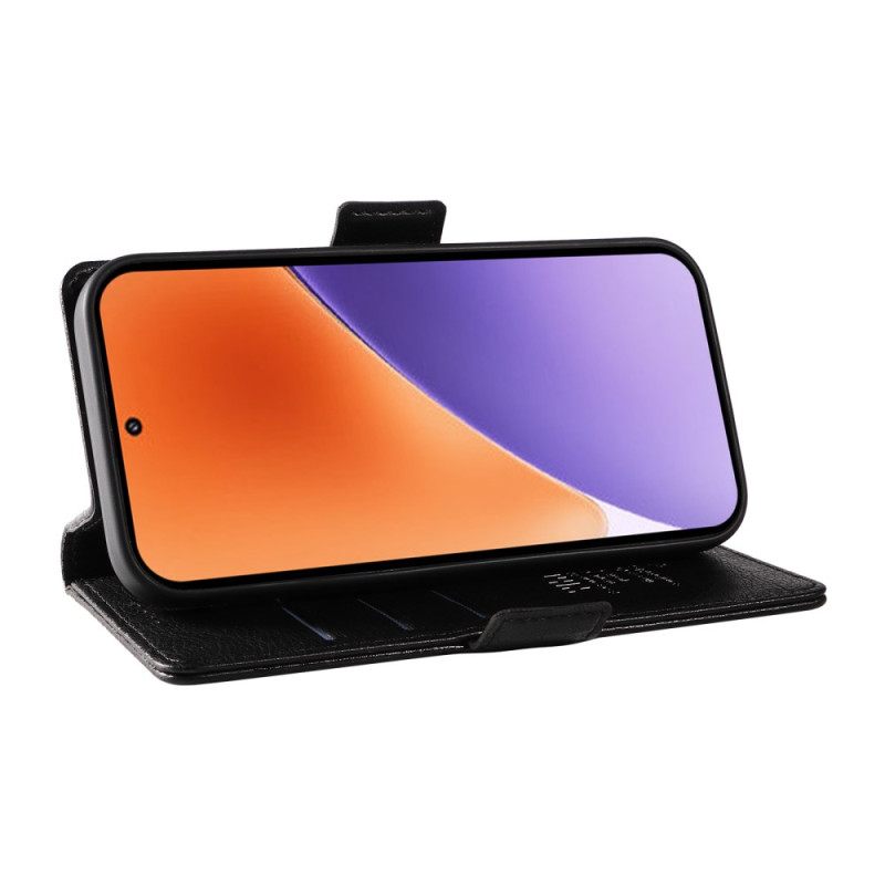 Δερματινη Θηκη Xiaomi 15 Yikatu Retro Effect Σιλικόνης