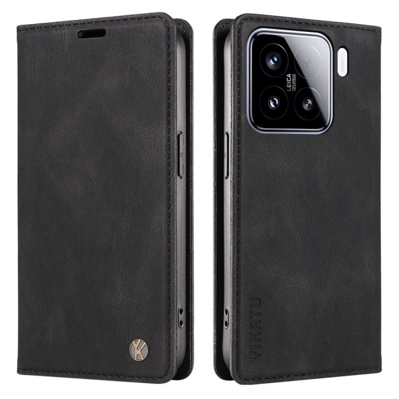 Δερματινη Θηκη Xiaomi 15 Yikatu Σουέτ Effect