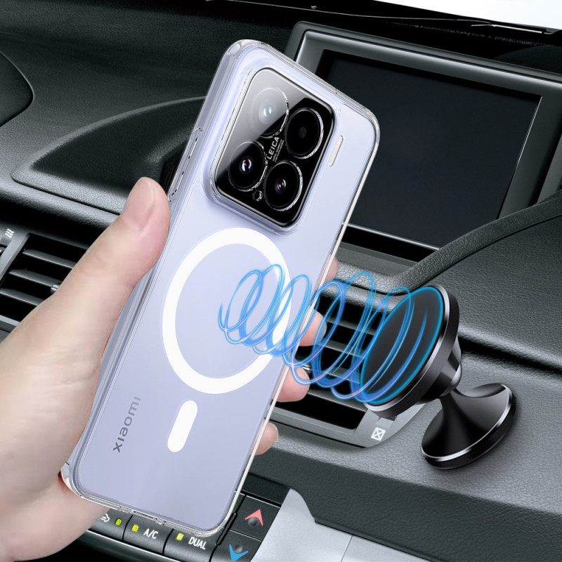 Κάλυμμα Xiaomi 15 Διαφανές Συμβατό Με Magsafe Σιλικόνης