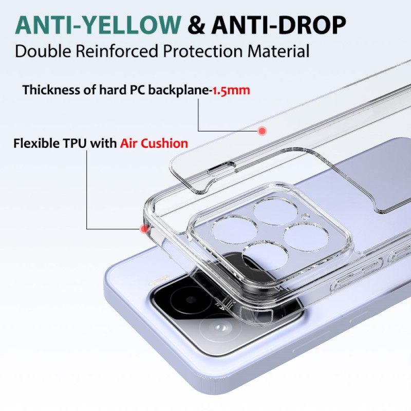 Κάλυμμα Xiaomi 15 Διαφανής Προστασία Από Τους Κραδασμούς