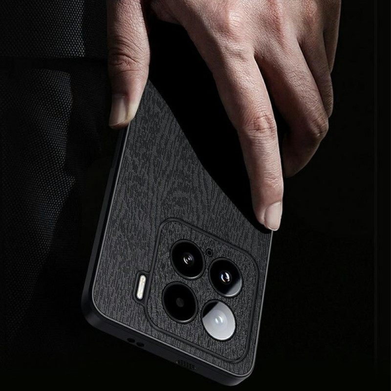 Κάλυμμα Xiaomi 15 Εφέ Ξύλου Σιλικόνης