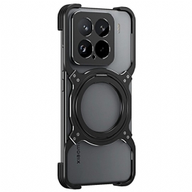 Κάλυμμα Xiaomi 15 Μεταλλική Βάση Και Προφυλακτήρας Σιλικόνης