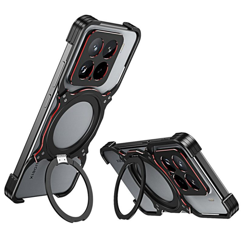 Κάλυμμα Xiaomi 15 Μεταλλική Βάση Και Προφυλακτήρας Σιλικόνης