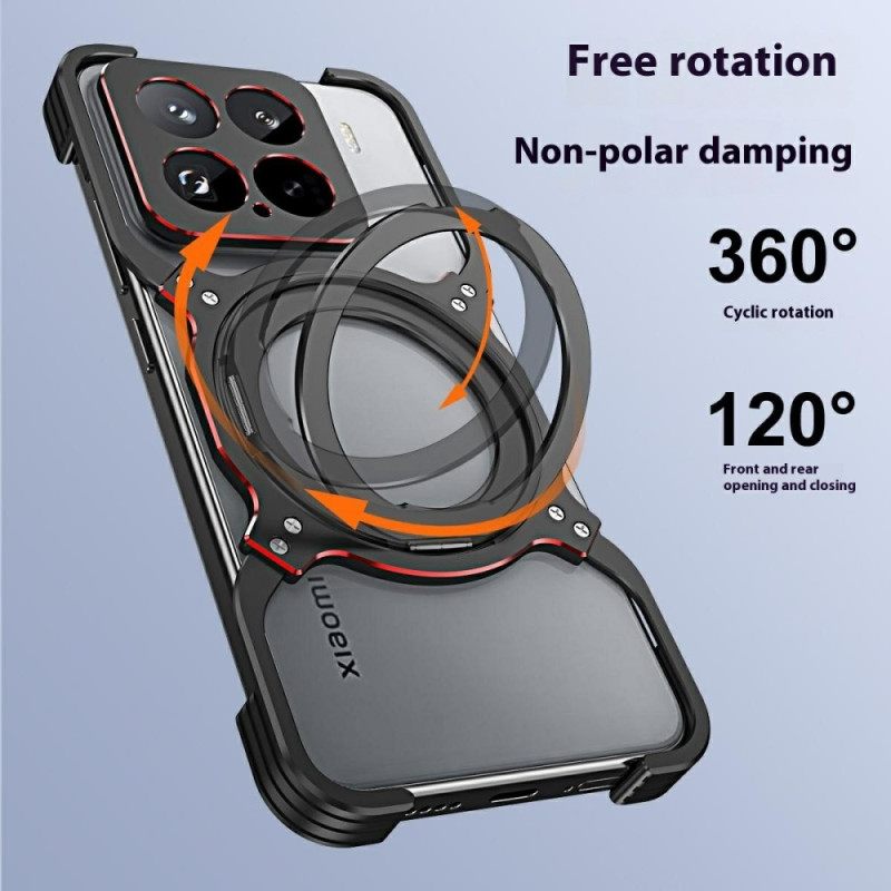 Κάλυμμα Xiaomi 15 Μεταλλική Βάση Και Προφυλακτήρας Σιλικόνης