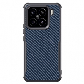 Κάλυμμα Xiaomi 15 Συμβατό Με Magsafe Ίνες Άνθρακα Σιλικόνης