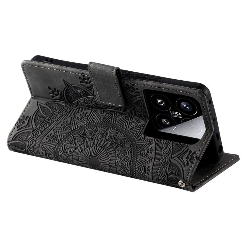 Θηκη Κινητου Xiaomi 15 Θήκες Κινητών Σουέτ Mandala Effect