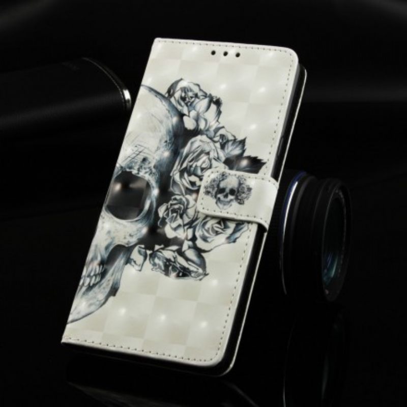 Κάλυμμα Samsung Galaxy S10 Plus Floral Skull