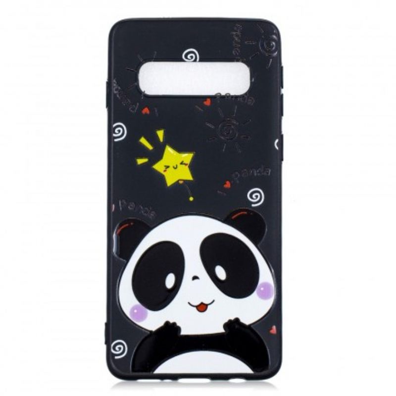 Θήκη Samsung Galaxy S10 Plus Panda Star