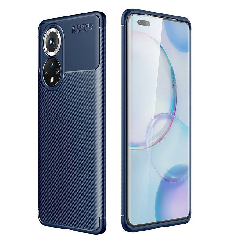 Θήκη Honor 50 Pro Pro Flexible Carbon Fiber Texture