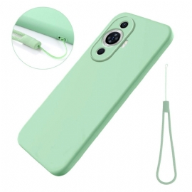 Κάλυμμα Huawei Nova 12s Λουράκι Σιλικόνης Σιλικόνης