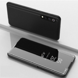 θηκη κινητου Xiaomi Mi 9 Καθρέφτης Και Συνθετικό Δέρμα