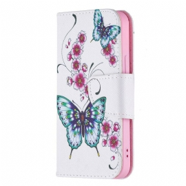 δερματινη θηκη iPhone 13 Mini Υπέροχες Πεταλούδες