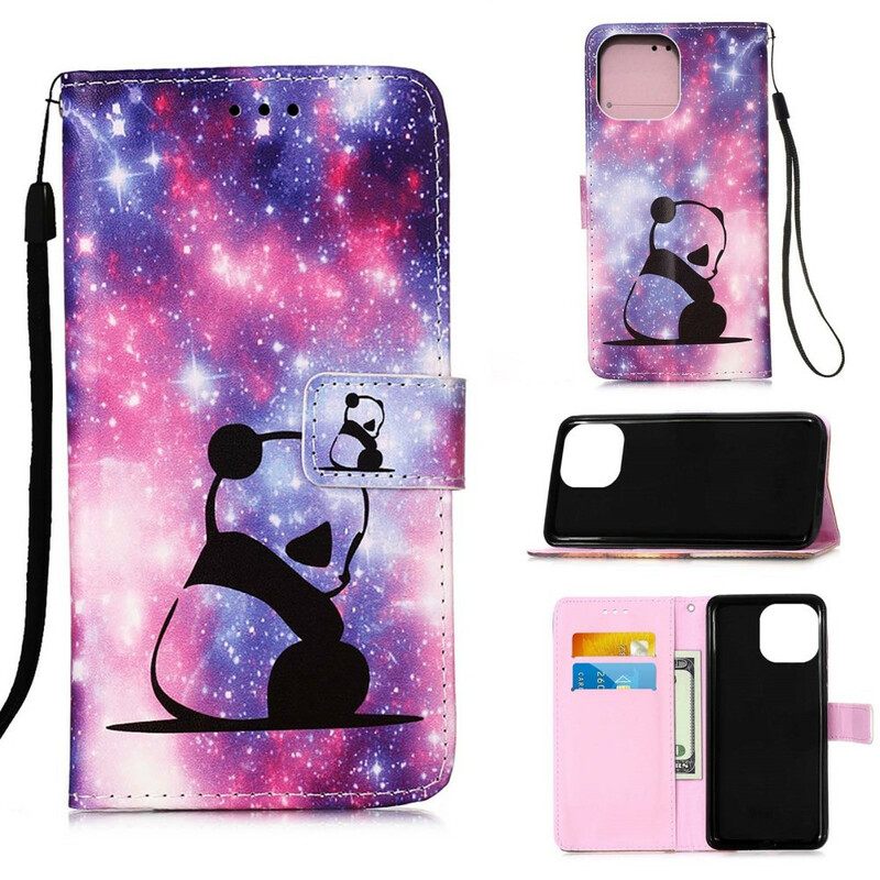 Κάλυμμα iPhone 13 Mini Γαλαξίας Panda
