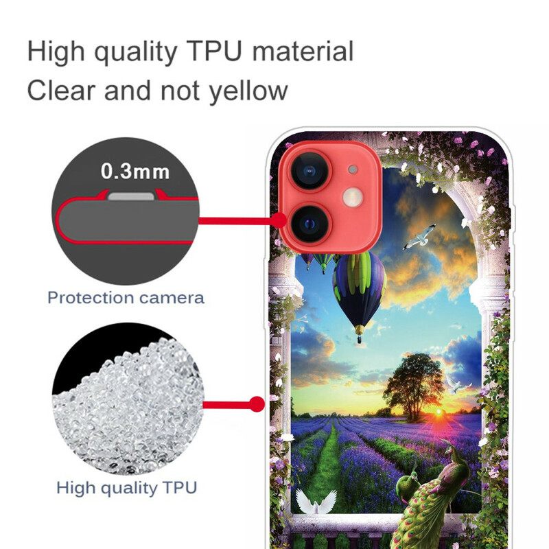 Θήκη iPhone 13 Mini Εύκαμπτος Σωλήνας Αερόστατου