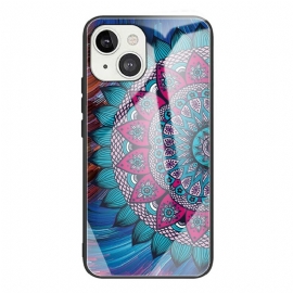 θηκη κινητου iPhone 13 Mini Mandala Tempered Glass