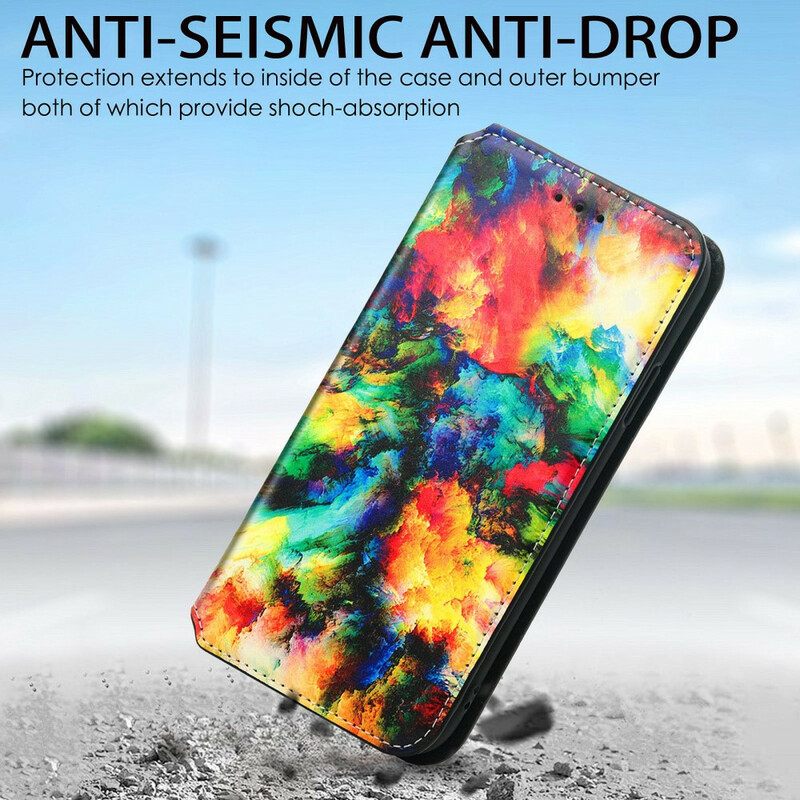 θηκη κινητου iPhone 13 Mini Θήκη Flip Σχεδιασμός Caseneo Rfid