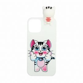 θηκη κινητου iPhone 13 Mini Τρισδιάστατη Διασκέδαση Για Γάτες