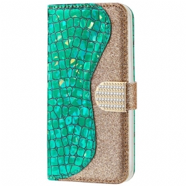 Κάλυμμα Samsung Galaxy A33 5G Croco Diamonds