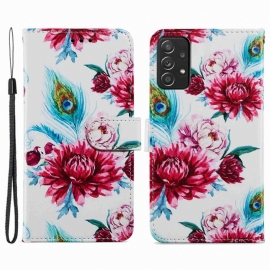 Κάλυμμα Samsung Galaxy A33 5G Έντονα Λουλούδια