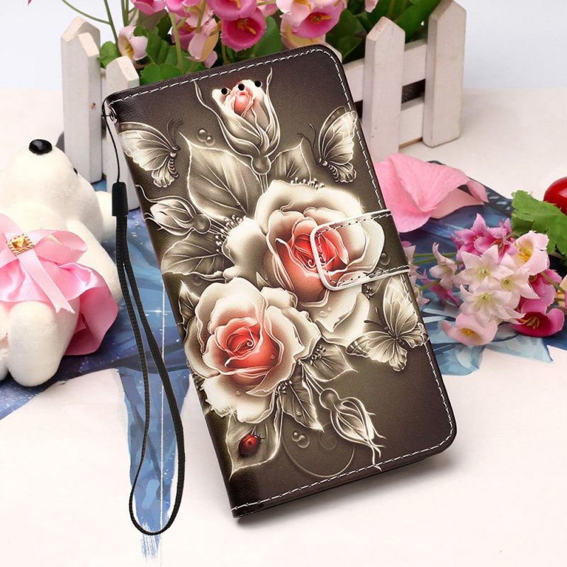 Κάλυμμα Samsung Galaxy A33 5G Χρυσά Τριαντάφυλλα